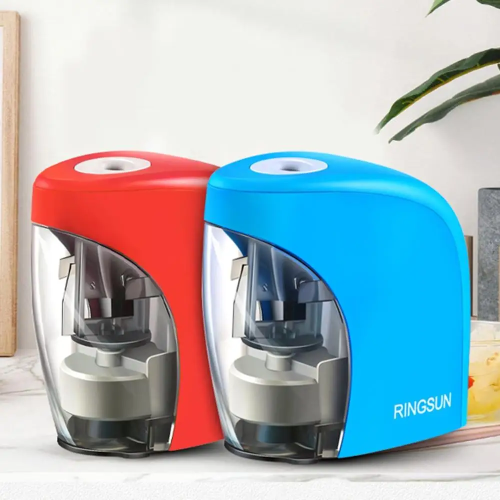 

Electric Pencil Sharpener School Stationery USB charging battery mechanical automatic pencil blade sacapuntas lapiz for kids new