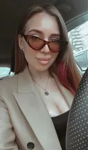 Gafas De Sol con forma De ojo De gato para mujer, anteojos De Sol femeninos con diseño De ojo De gato, Triangular, pequeños, Retro, a la moda, con UV400