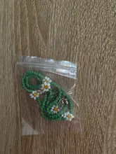 Gargantilla corta con cuentas coloridas de margaritas para mujer, collar bohemio, joyería de vacaciones, nueva de Corea, 2021