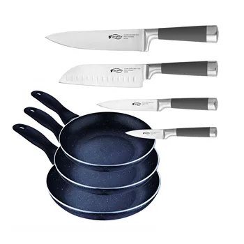 

SAN IGNACIO set knives and cooking pans