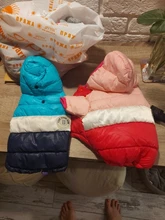 Outfit Jacket Hoodie Dog Warm Waterproof Winter Coat Splice Pet-Puppy 6-Colours 8-Sizes