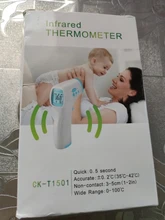 Termómetro Digital LED infrarrojo para niños y adultos, Sensor de temperatura sin contacto para la frente del bebé