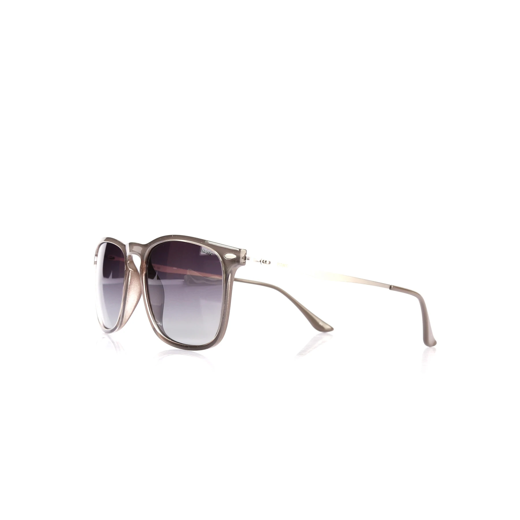 

Unisex sunglasses hw 1638 02 bone smoked organic square square 55-18-142 hawk
