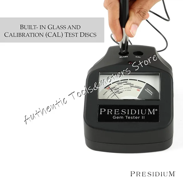 Presidium Gem Tester PGT II Colored Gemstone Testers Estimator Display  Gemological Testing Identification Instrument Tools