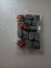 Cable-Connectors Splicing Push-In-Terminal-Block Mini Spl-2/3-212 Fast-Wire Compact Spring