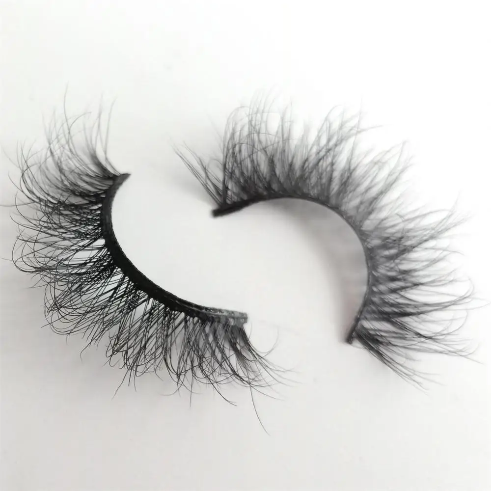 

LOVE THANKS 3D mink eyelashes handmade individual box false lashes extension makeup cruelty free crisscross dramatic thin S16
