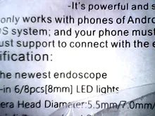 Cámara endoscópica Flexible de 7mm 5,5, endoscopio impermeable IP67, 6 LED, cámara de inspección para Android, Micro USB tipo OTG C