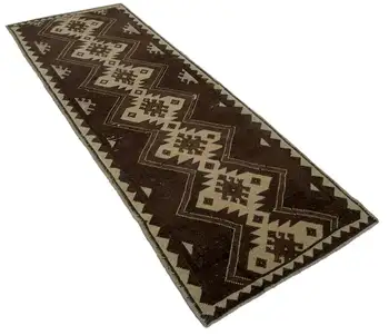 

86x229 Cm Beige Handmade Vintage Anatolian Rug-3x7 Ft