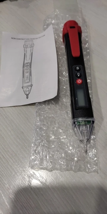 Отзыв о товаре ANENG VC1010 вольтметр цифровой тестер индикатор напряжения тестер напряжения Цифровые датчики напряжения переменногопостоянного тока умная бесконтактная ручка измерительный прибор индикаторная отвёртка вольтметры от пользователя A***v