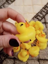 10 unids/lote lindo bebé niños juguete de goma patos de baño Baño habitación diversión con agua juego recién nacido niños niñas juguetes para los niños