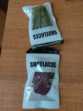 Flat Shoelaces Sneaker Double-Layer Checkered Hollow Fashion Polyester 1-Pair PD1 100/120/140cm