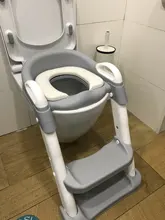 Asiento para orinal plegable para bebés, silla con respaldo de entrenamiento, con escalera para dar pasos, taburete para niños y niñas, inodoro seguro