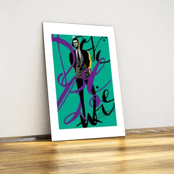 

David Bowie - Metal Poster