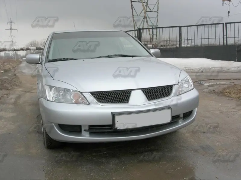 Реснички брови для Mitsubishi Lancer 9 2003~ 2009 ABS пластик молдинги светильник s дизайн интерьера светильник для стайлинга автомобилей украшения Аксессуары