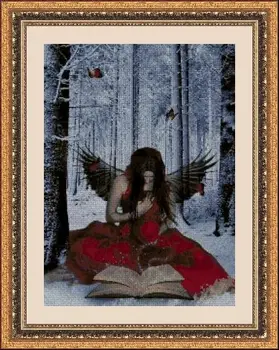 

CROSS STITCH KIT PANDATHREAD FAIRIES AND ANGELES 32809