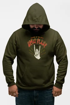 

Angemiel Wear Metal Music Spirit Green Men 'S Hooded Sweatshirt