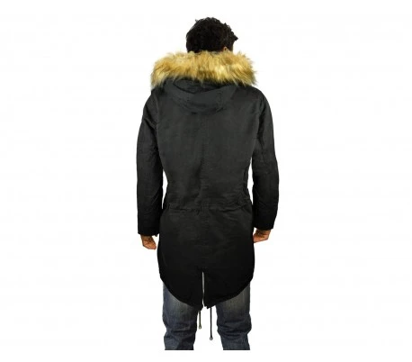 D 201 Chaqueta parka para hombre Z DESIGN mod. WINTER COOL con capucha de  pelo|Chaquetas| - AliExpress