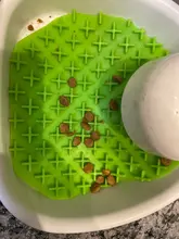 Comedero de silicona para perros, alfombrilla para lamer, comedero para gatos, alfombrilla para lamer, baño para perros, comedero lento, suministros para mascotas