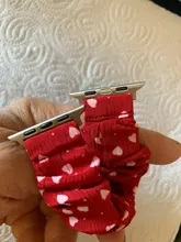 Scrunchie-correa para apple watch 6, banda de 44mm y 40mm para iwatch de 42mm y 38mm, pulsera de reloj para mujer, series 5 4 3 2 42mm