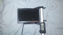 5 o 4,3 pulgadas Monitor de coche TFT LCD o 5 AHD Digital de Pantalla 16:9 2 de entrada de vídeo o con cámara de visión trasera inversa para el estacionamiento
