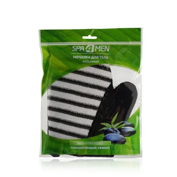 

Massage washcloth-Mitten spa 4 men for the body
