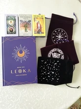 Bolsa de almacenamiento de lona, accesorio de adivinación de oráculo, fase lunar, terciopelo