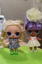 L O L Sorpresa elegir 1 pieza Original ropa de vestidos trajes para LOL 8cm gran hermana muñecas unicornio vestido de los niños muñeca de juguete para regalo