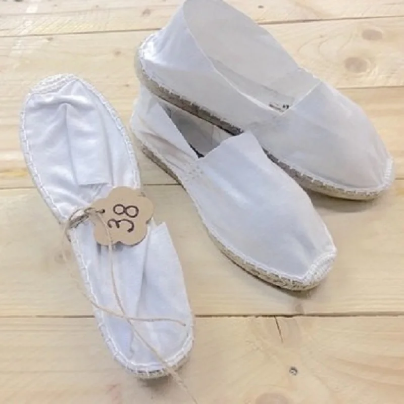 blancas de mujer ,son alpargatas para regalas a invitadas|Zapatos de mujer| - AliExpress