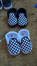 Zapatos clásicos a cuadros para bebé recién nacido, calzado de suela suave de algodón, informales, deportivos, para cuna