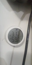 Humidity-Sensor Tuya Smart-Temperature Display And with Led-Screen Battery-Supply 