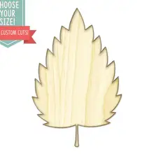 10 pLeaf деревянные вырезанные-на заказ Выберите свой размер-лазерная резка Деревянные Художественные товары для рукоделия Настенный декор свадебный детский DCS0021