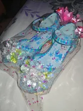 Crystal Shoes Girls Sandals High-Heel Baby Little-Girl Princess Summer Children's New