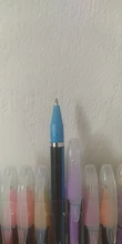 12 unids/set juego de bolígrafos de Gel de brillo bolígrafos para la escuela Oficina libro para colorear para adultos revistas dibujo garabatos arte marcadores de pluma de promoción