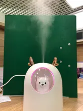 Led-Lamp Air-Humidifier Nano-Spray Ultrasonic Romantic-Colors Cool-Mist-Aroma 300ml Adorable