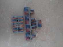 Cable-Connectors Splicing Spring Push-In-Terminal-Block Compact Fast-Wire Universal Mini