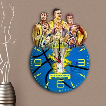 

EuroLeauge Won Decorative Wooden Wall Clock