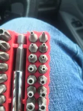 Security-Bit-Set Bit-Holder Tamper Magnetic-Extension Star Screwdriver Quick-Release