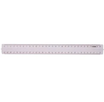 

Ruler Stamm, transparent with Holder