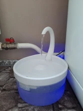 Fuente de Gato de 2L con luz azul, dispensador de agua automático alimentado por USB, alimentador de gatos, filtro de bebida para gatos y perros, proveedor de mascotas