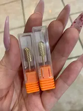 1 Uds de uña taladro mm broca para fresa para manicura de uñas accesorios de taladro de manicura molino cortadores para manicura