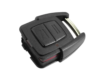 

Remote Key shell 2 buttons no battery blade on without Transponder chip for Opel Corsa Astra Zafira Agila Combo Tig
