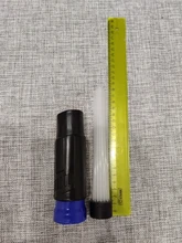 Cepillo de tubo de paja multifuncional, limpiador de suciedad, accesorio de aspiradora Universal portátil, herramientas de limpieza