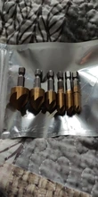 Drill-Bit Chamfering Cutter Countersink Wood HSS Hex-Shank-90-Degree 3pcs 6pcs 6mm-19mm