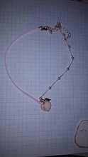 Necklaces Jewelry Pendant Choker Peach-Heart Japanese Pink Cute Aesthetic Girl Fashion