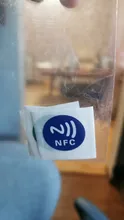 6 unids/lote NFC pegatinas etiquetas NFC213 Rfid etiqueta de la tarjeta de etiqueta de adhesivo etiquetas clave llaveros llavero muestra patrulla