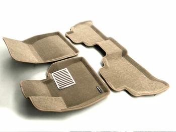 

Textile 3D mats euromat3d luxe in the salon for BMW X6 (G06) (2018-) with a metal heel