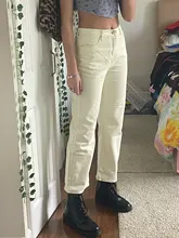 Rapcopter-pantalones vaqueros anchos con bolsillos holgados y cremallera, Deinm estéticos Y2K, moda, pantalones para mamá, coreanos, pantalones clásicos