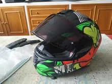 Visera antiniebla para casco de motocicleta MT V-14, máscara Anti-UV, visera completa para Blade-2
