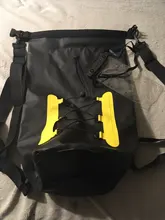 Bolsa impermeable de PVC de 15L con funda para teléfono, mochila impermeable para natación, senderismo, bolsa seca, saco enrollable para surfear y pescar