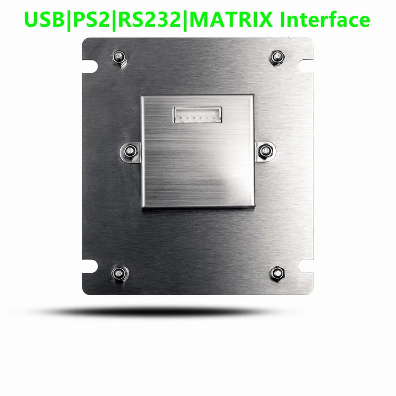 Quiosque com 12 Teclas 3x4 Matriz de Acesso Usb Atm Controle de Acesso Iluminação de Fundo com Led Teclado Digital Industrial de Metal - Imagem 3